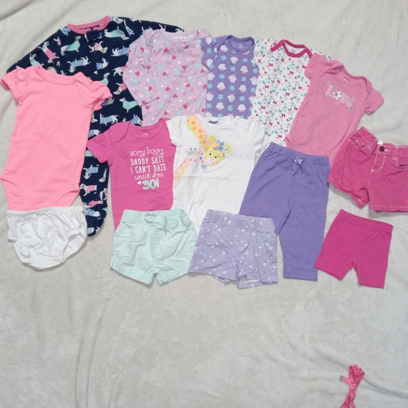 wonder nation Other - Baby Girls 14pc Bundle 6-12M